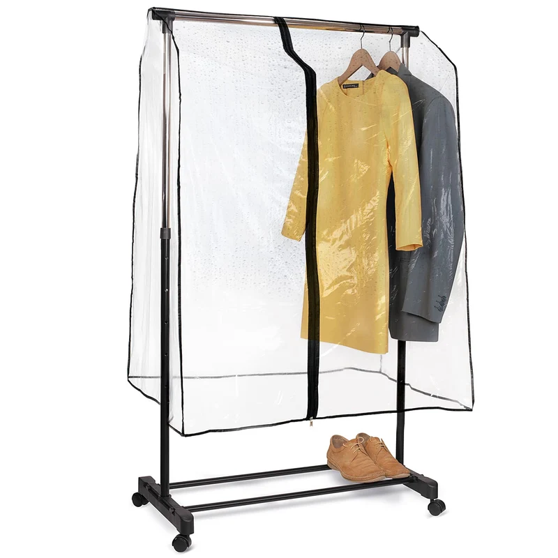 Tatkraft Smart Cover Funda para Percheros, Protege la Ropa del Polvo y de la Suciedad, para Rieles de Ropa