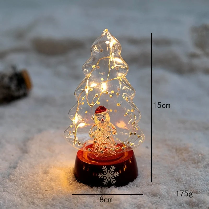 Halloween Outdoor LED Christmas Tree with Battery-Powered Lights for the Garden and Exterior Windows