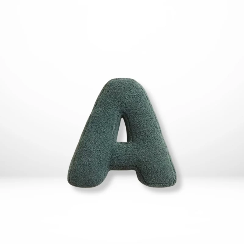 Alphabet Letter Decorative Cushion