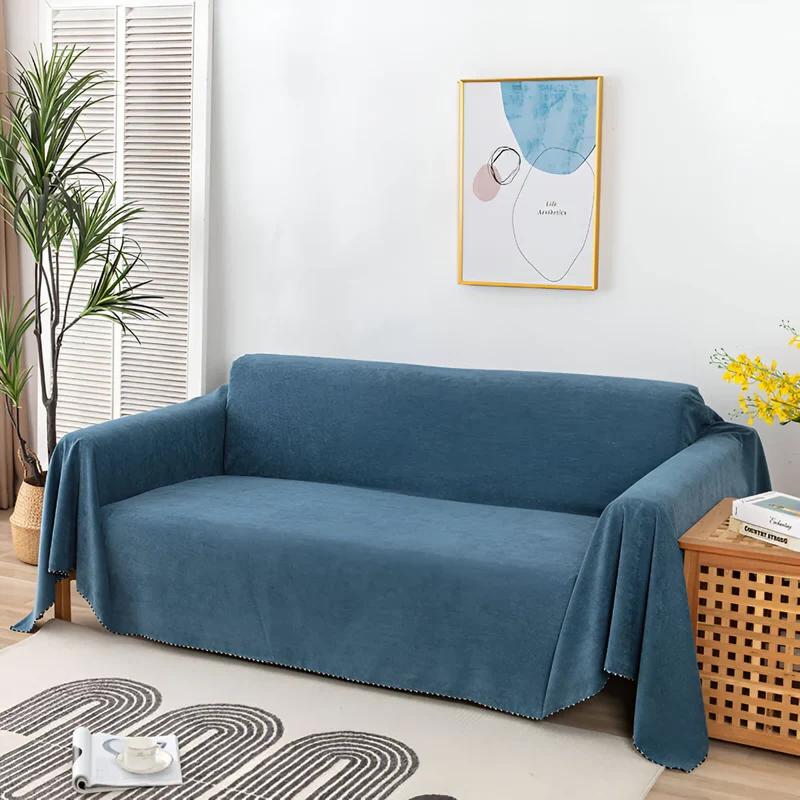 Textured Sofa Cover Furniture Protection
