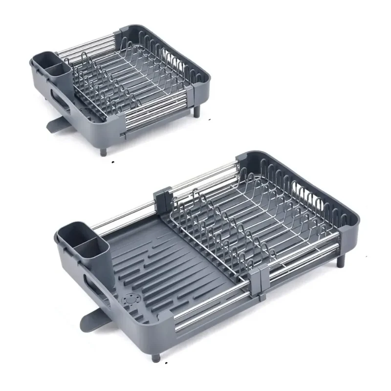Escurridor de Platos Extensible con Drenaje
