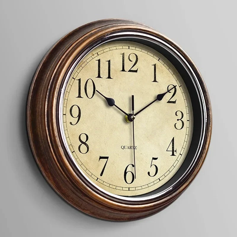 Silent modern wall clock for bedroom and living room