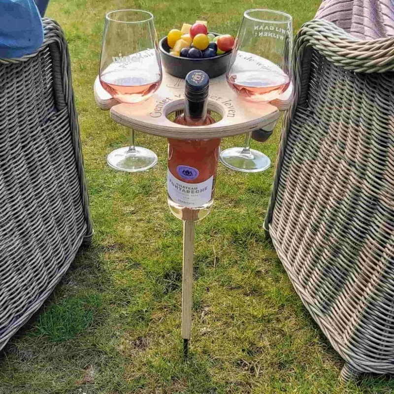 Portable Romantic Wine Table