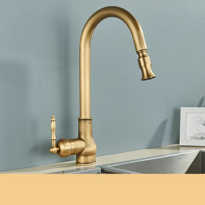 Timeless Antique-Style Kitchen Faucet