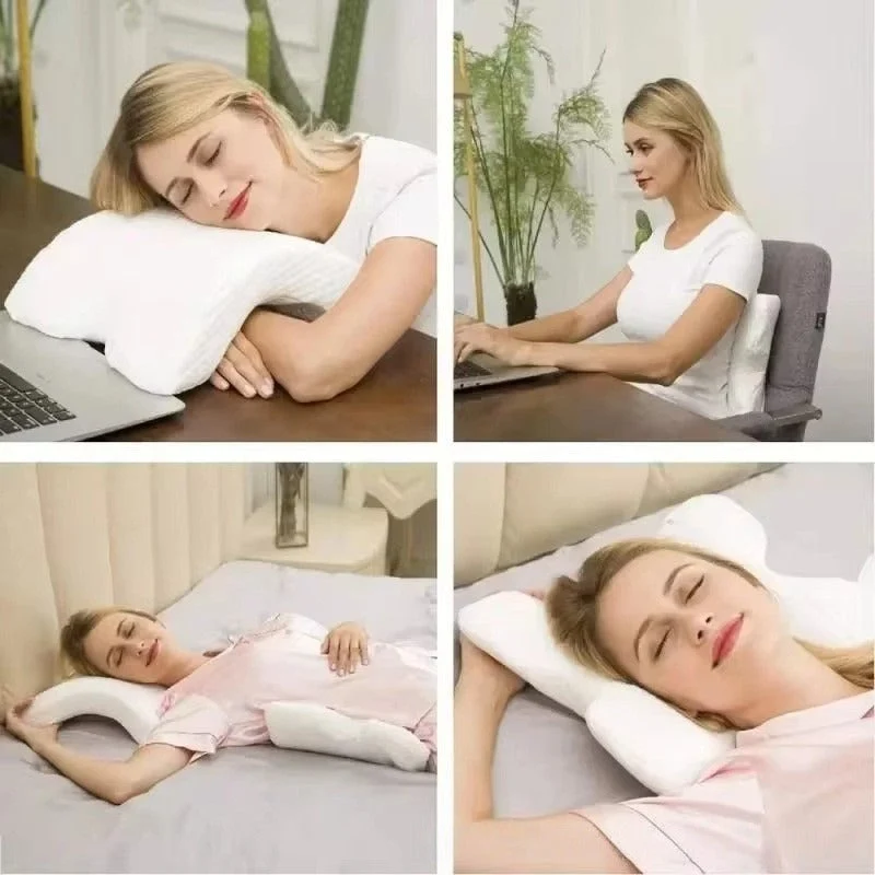 Soft U-shaped pillow for side sleepers