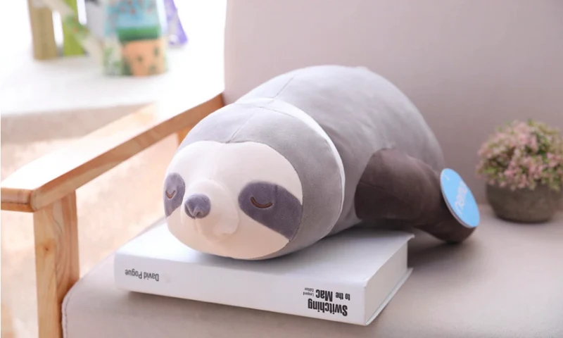 Cute plush cuddly giant sloth