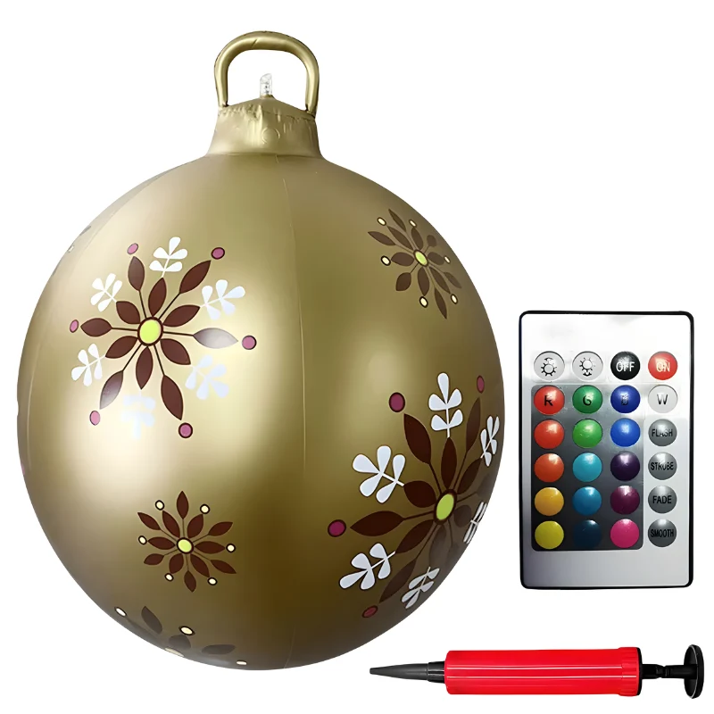 Giant LED Christmas Ornament – Magical Holiday Illumination