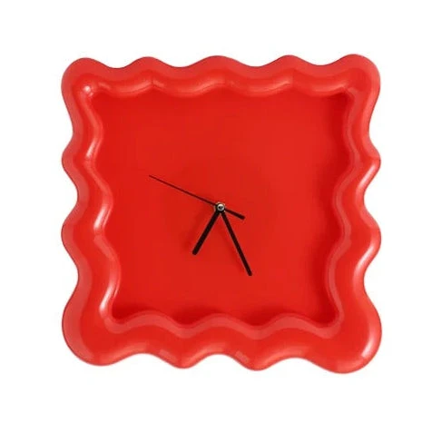 Contemporary Slim Minimalist Round Wall Clock