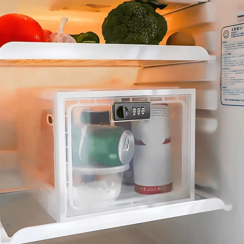 Secure storage container with lockable lid