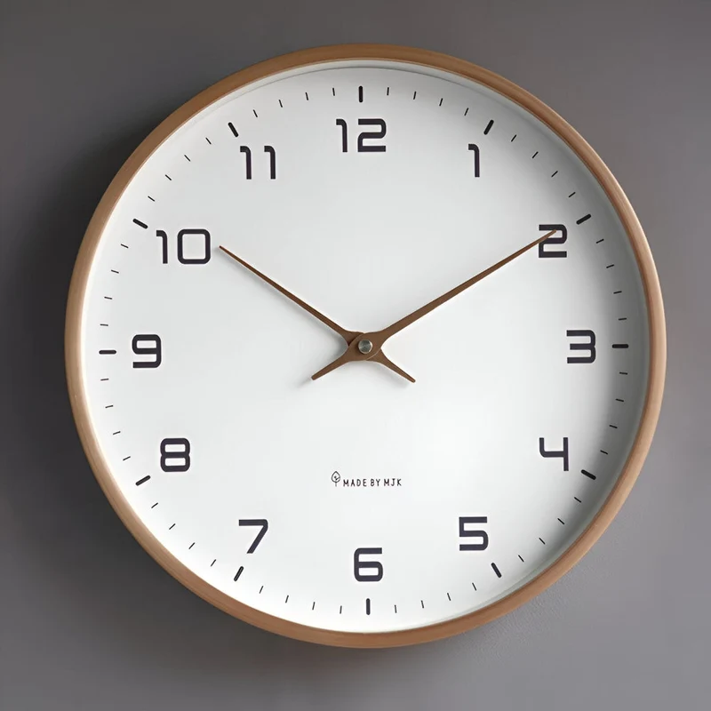 Elegant Nordic Silent Wall Clock