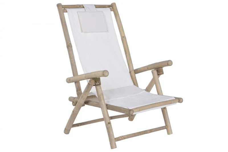 SILLA BAMBU POLIESTER 65X80X94 NATURAL