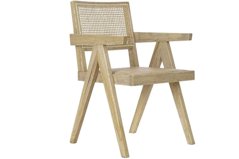 SILLA OLMO RATAN 56,5X60X86 REJILLA NATURAL