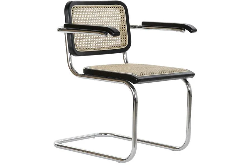 SILLA OLMO RATAN 65,5X62X79 REJILLA NEGRO