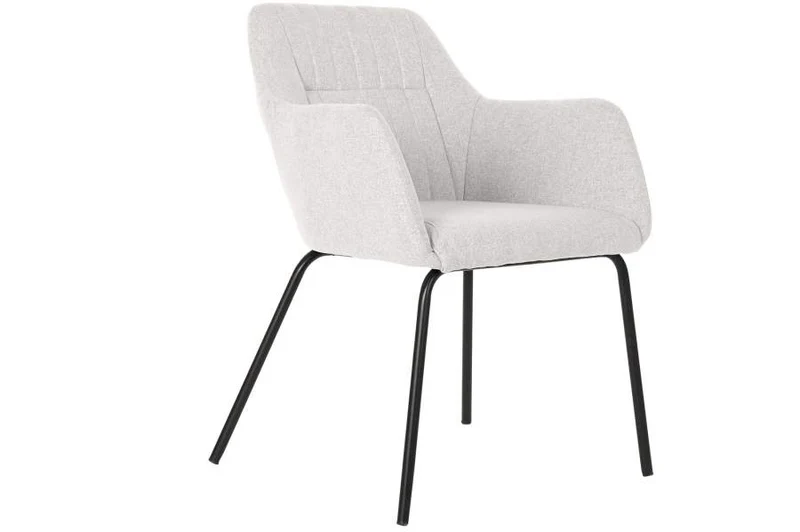SILLA POLIESTER METAL 59,5X60,5X78 BEIGE