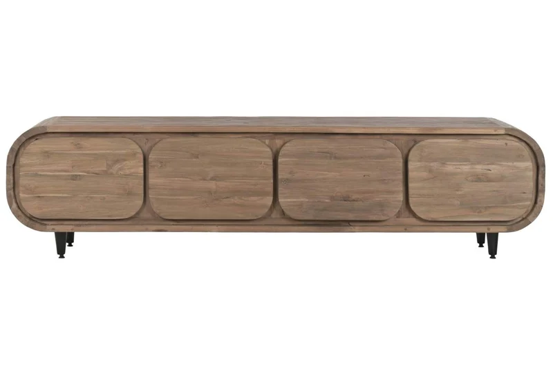 MUEBLE TV TECA RECICLADA 200X45X50 4 PUERTAS