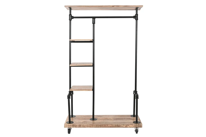 RECIBIDOR MANGO METAL 104X40X175 28,50 MARRON