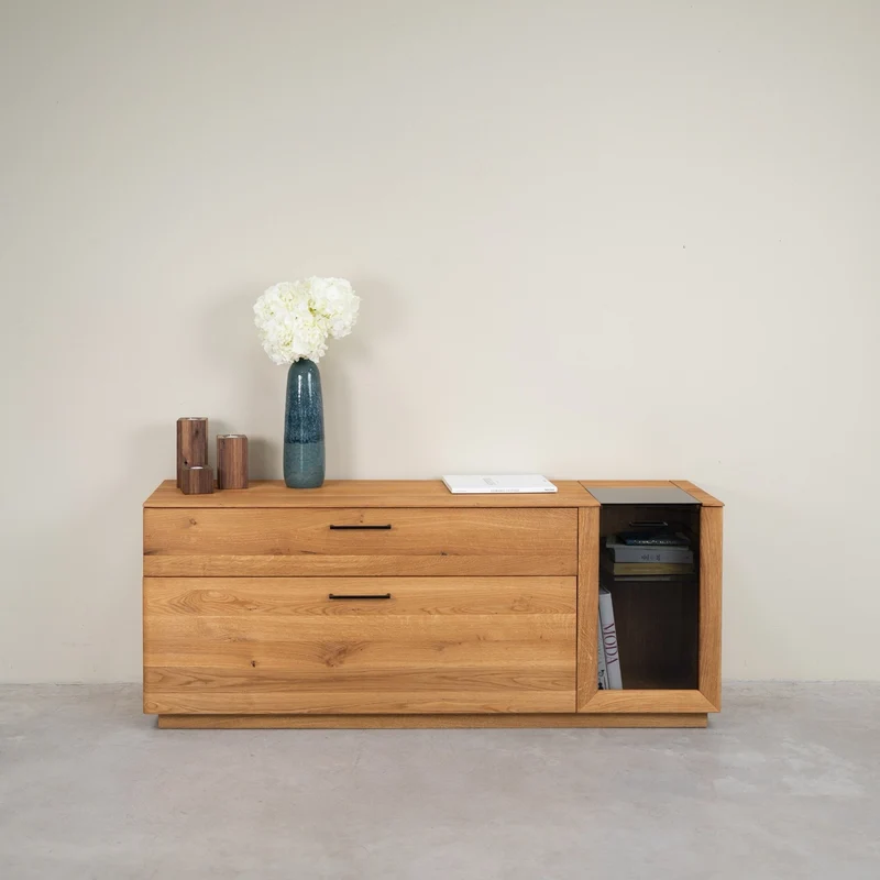 Aparador de madera maciza roble Arvik 3 | NordicStory