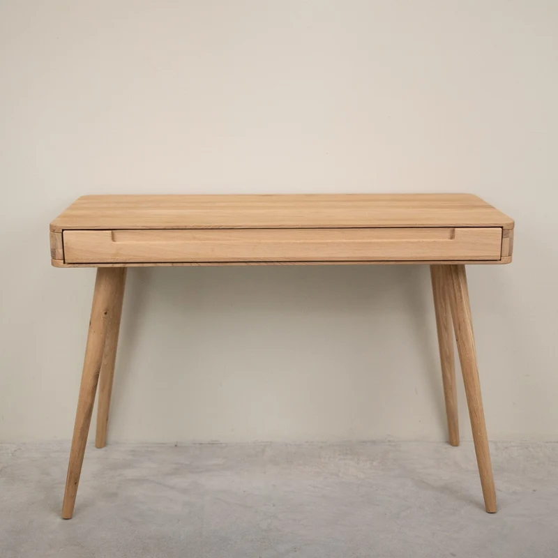 Mesa escritorio tocador de madera maciza de roble Escandi Atelier | NordicStory