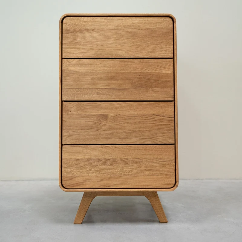 Comoda de madera maciza roble Geneva | NordicStory