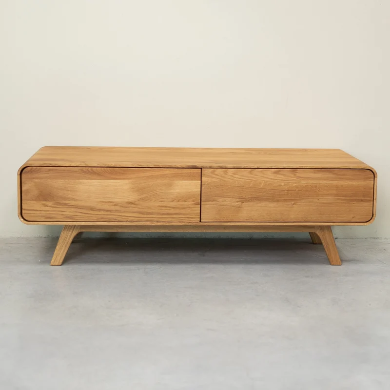 Mueble de TV de madera maciza roble Geneva | NordicStory