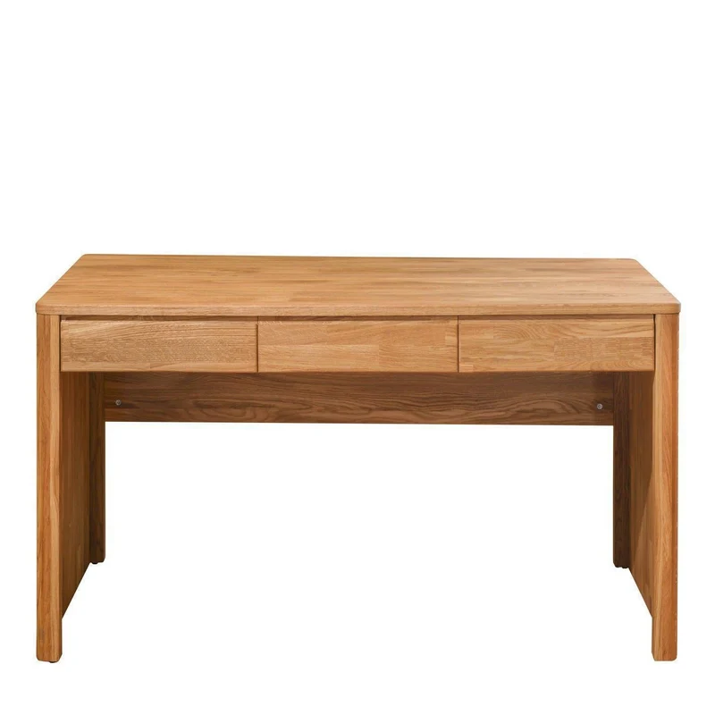Mesa escritorio de madera maciza de roble Elsa | NordicStory