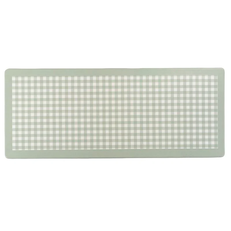 ALFOMBRA COCINA 120X50CM VICHY NATURE