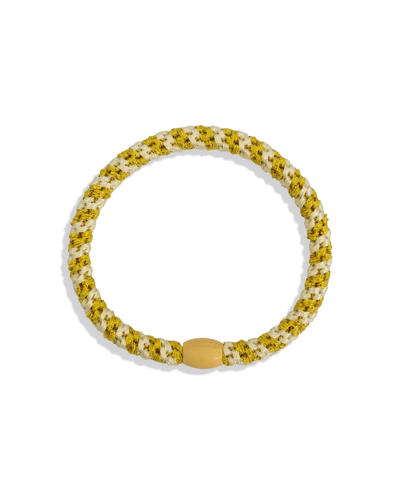 KKNEKKI SLIM LIGHT YELLOW SUN GLITTER STRIPE