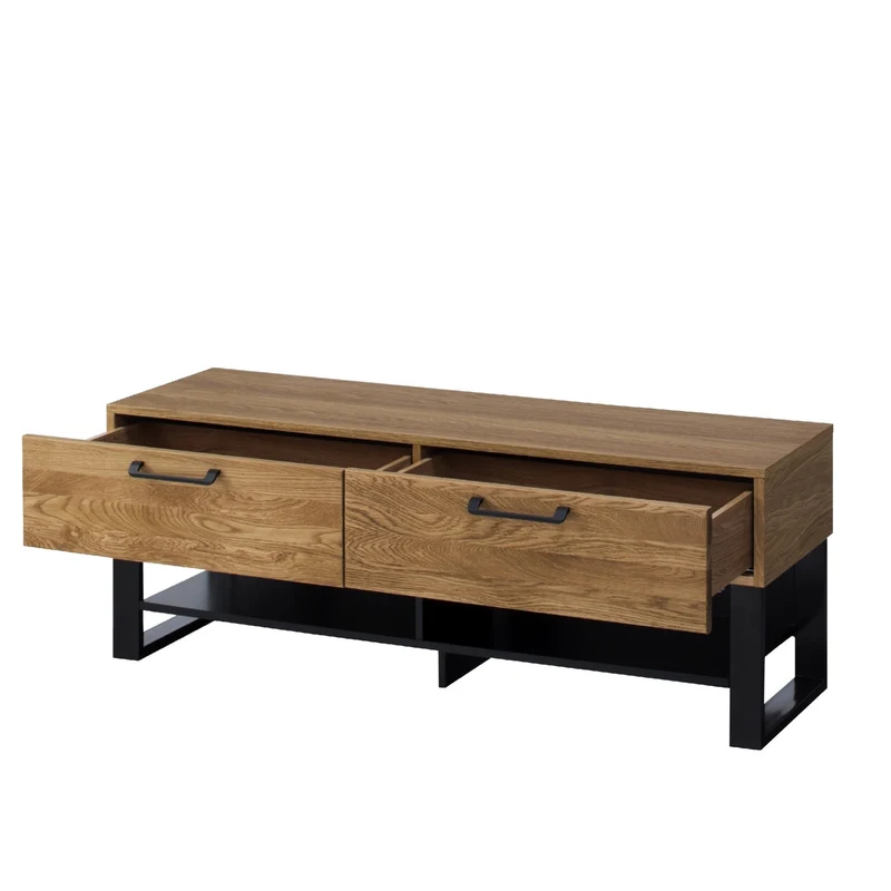 Mueble TV madera de roble MOZAIK 24 | LoftStory