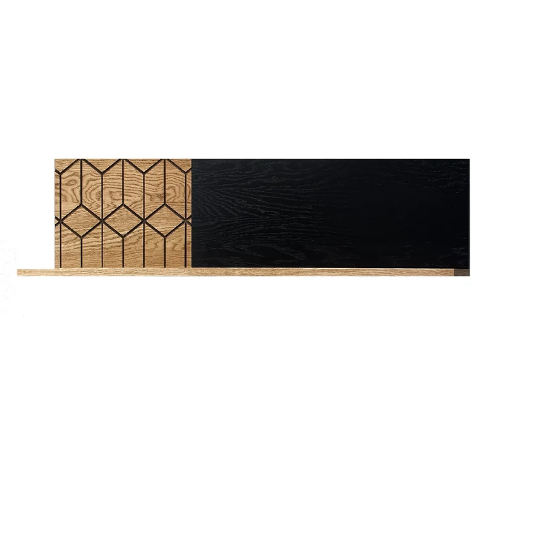 Estante de pared madera de roble MOZAIK 34 | LoftStory