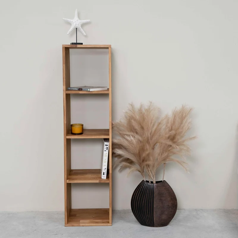 Estanteria Libreria de madera maciza de roble Regal 4 | NordicStory