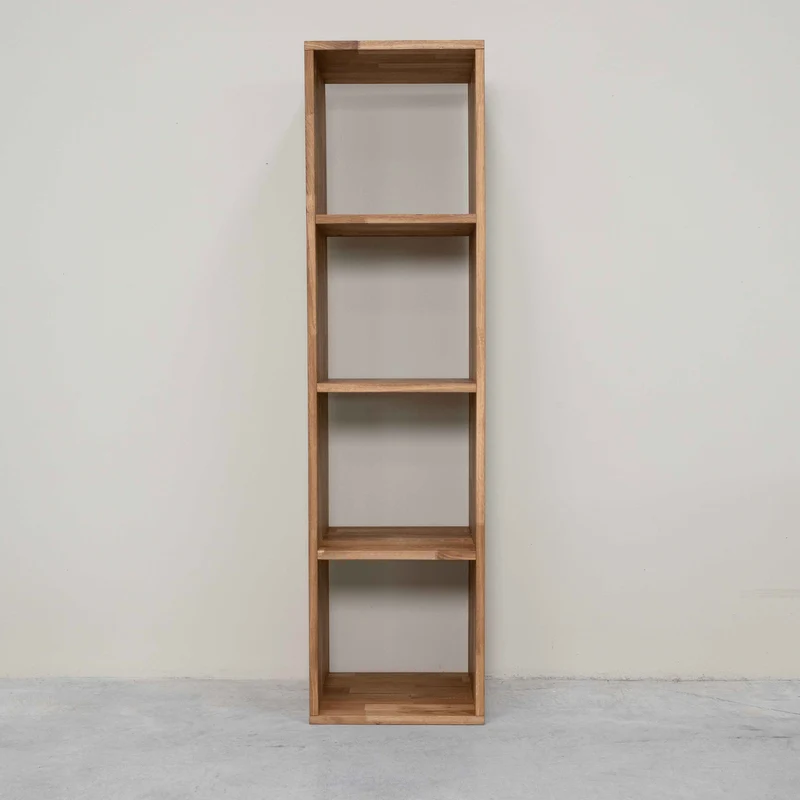 Estanteria Libreria de madera maciza de roble Regal 4 | NordicStory