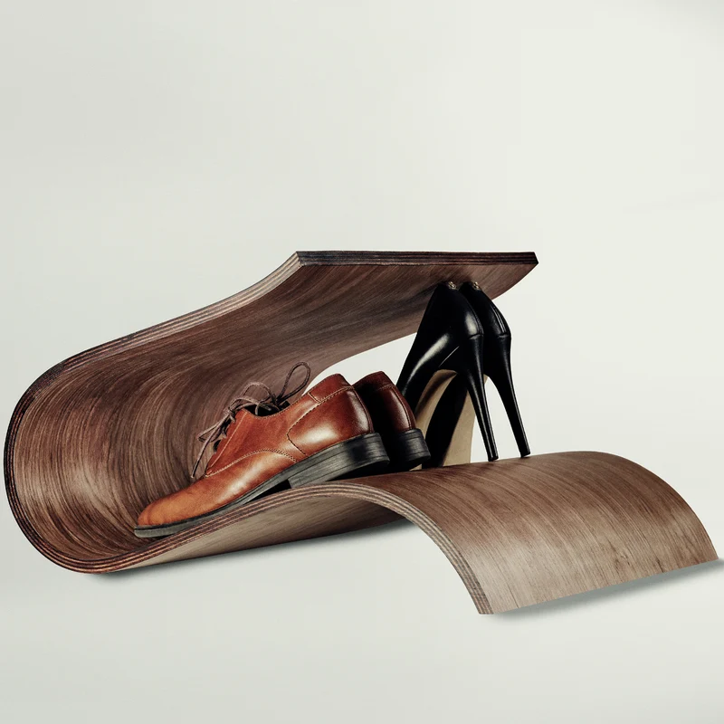 Étagère à chaussures incurvée CAVALLO