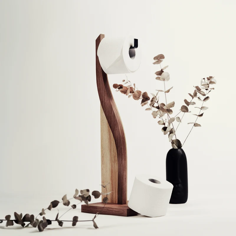 Porte-papier toilette sur pied - kupí