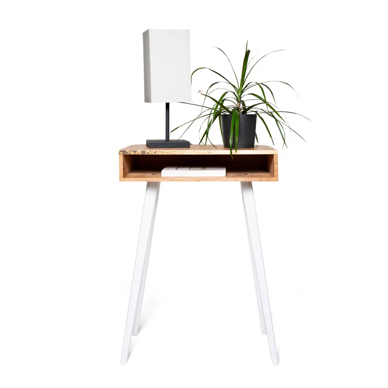 Table de chevet sur pied BOX - Collection Brass