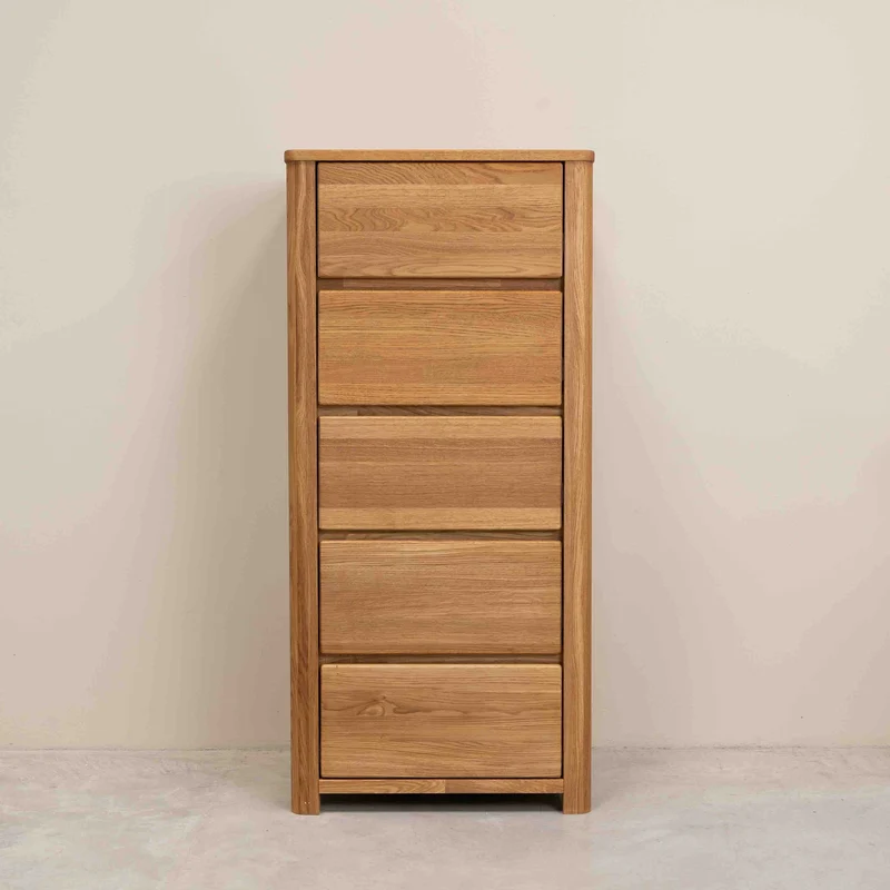 Aparador Cómoda de madera maciza de roble Elsa 5 | NordicStory