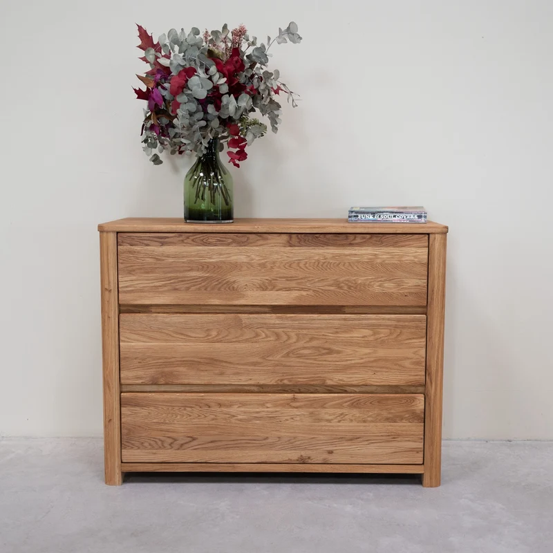 Aparador Cómoda de madera maciza de roble Elsa | NordicStory