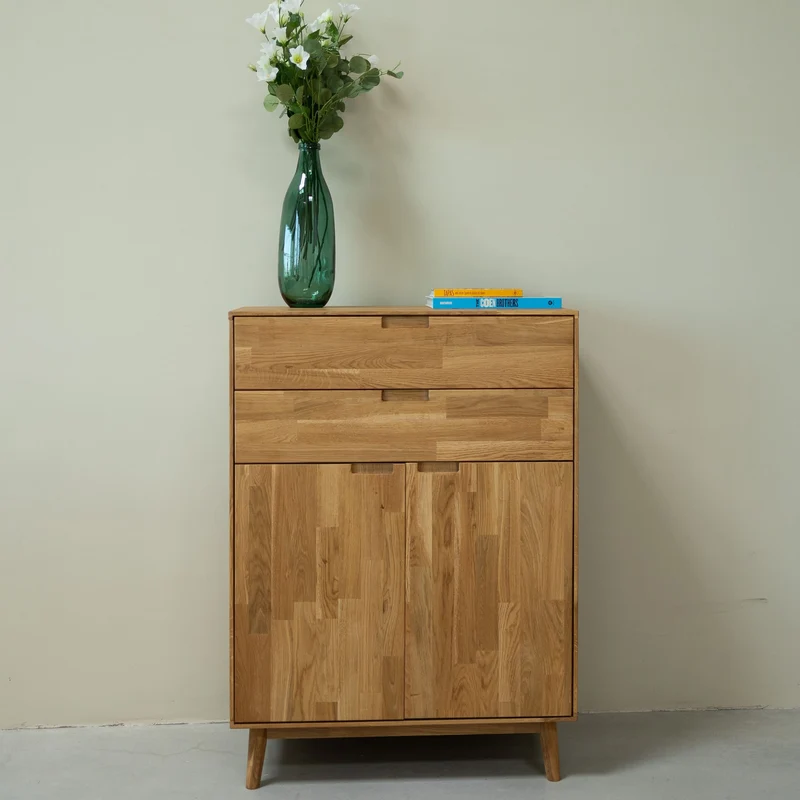 Sinfonier Cómoda de madera maciza de roble Escandi 2 | NordicStory