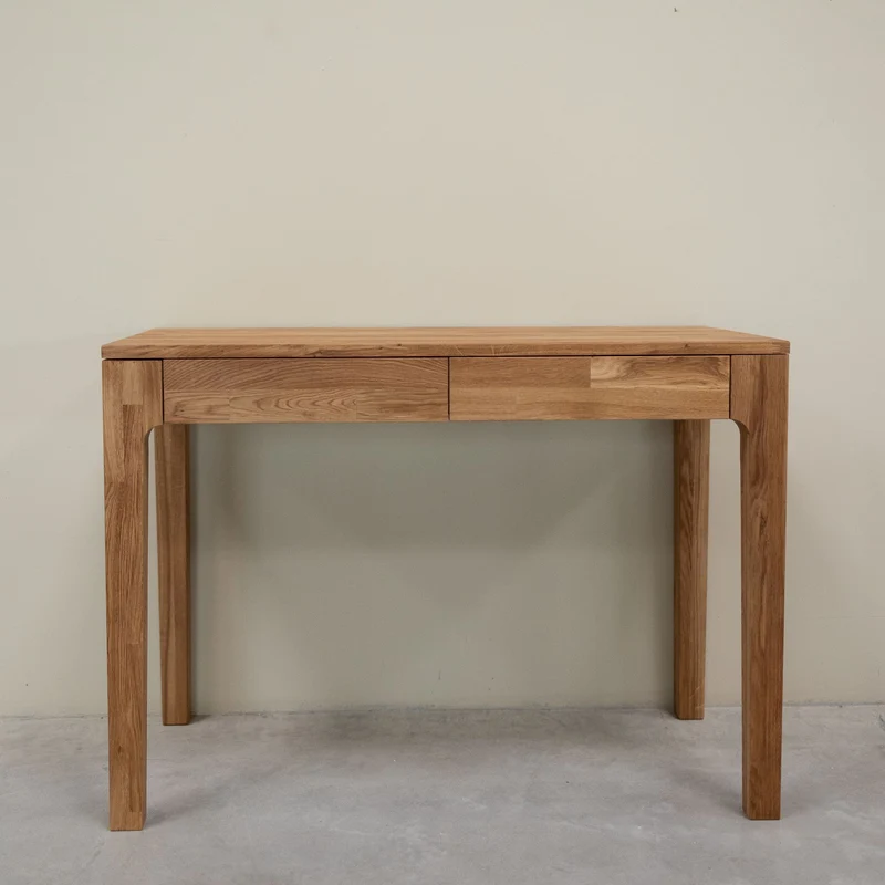 Mesa escritorio de madera maciza de roble Axel I | NordicStory