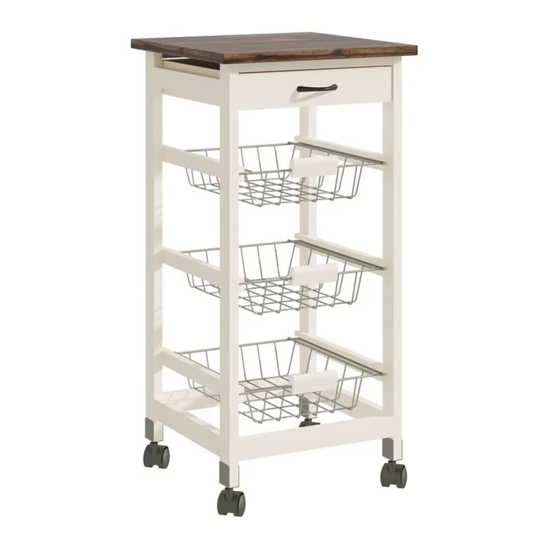 CARRO AUXILIAR COCINA ACACIA BOIS&TERRE