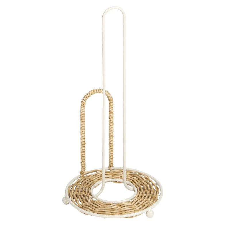 PORTARROLLOS COCINA METAL RATAN BOIS&TERRE