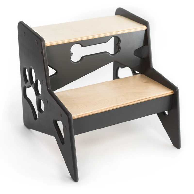 Tabouret marchepied en bois (Pattes)
