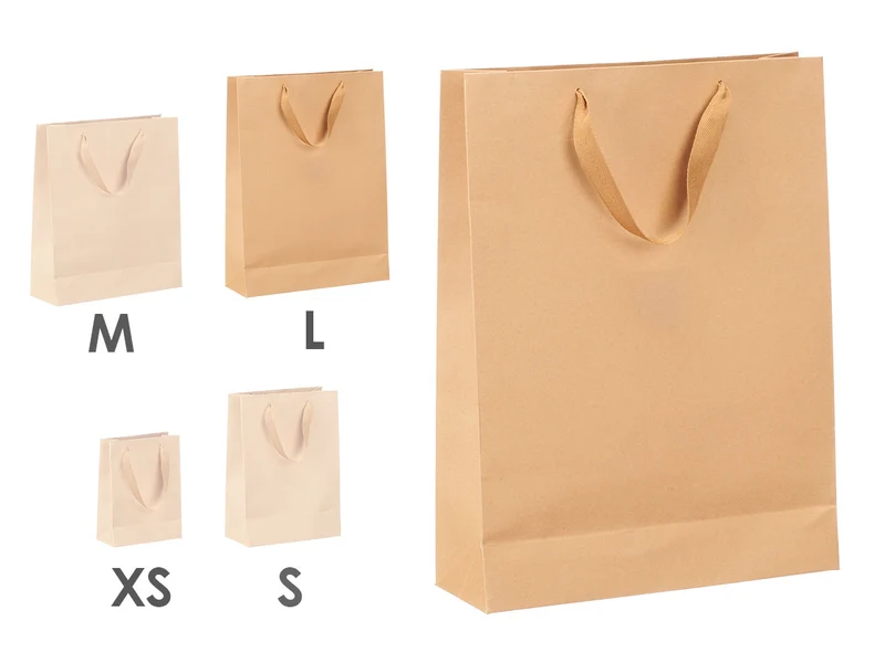 BOLSA PAPEL KRAFT LISA L