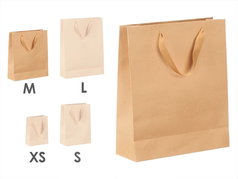 BOLSA PAPEL KRAFT LISA M
