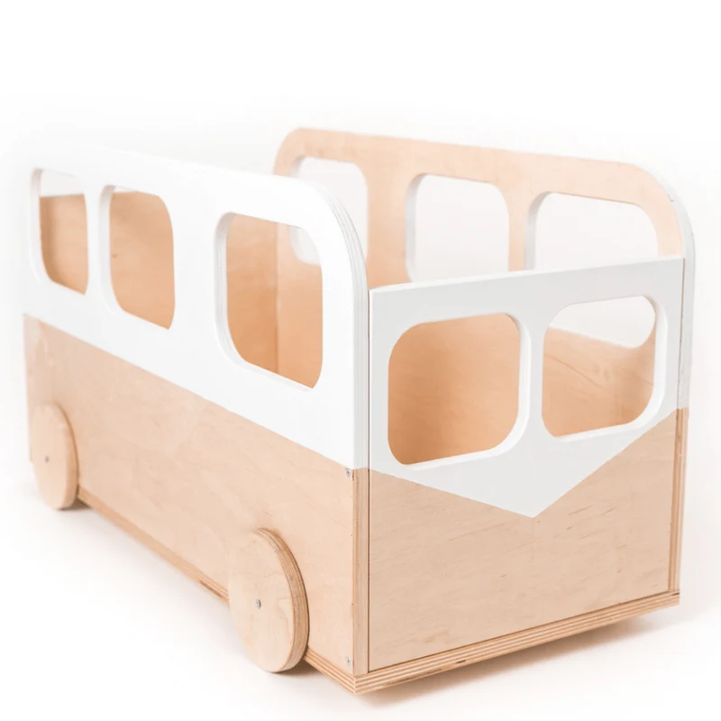 Coffre de rangement pour jouets enfants (Bus)