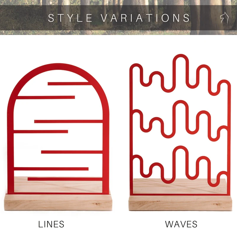 Organisateur de rangement pour bijoux (Vagues)