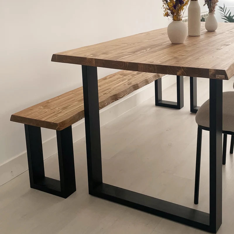 Banco Ica de Madera Maciza