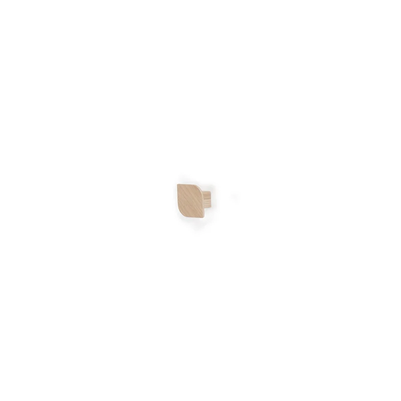 Cielo Wall Hook · Small White pigmented oak