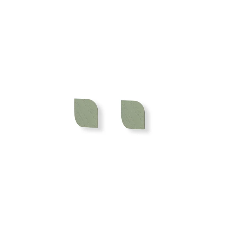 Cielo Set of Two Wall Hook · Large Sorolla Green