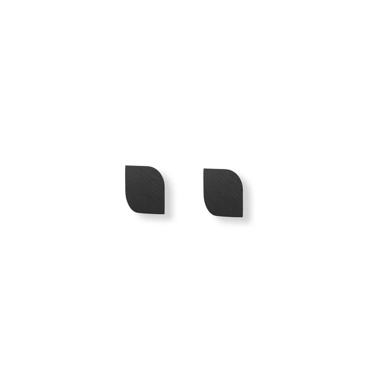 Cielo Set of Two Wall Hook · Large Black