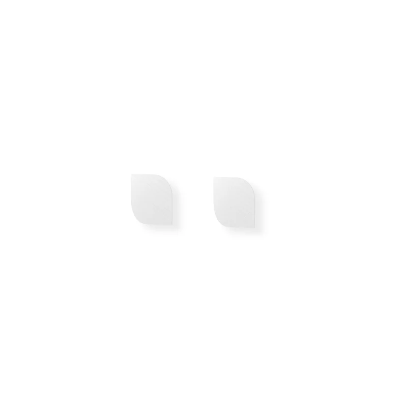 Cielo Set of Two Wall Hook · Large White